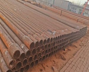 TERUIFEIKE Asta di Perforazione in Carburo 76mm*3m, Utensile di Perforazione a Doppio Taglio, Tubo per Trivellazione Pozzi d'Acqua Forgiato, Nero - Product Image 2