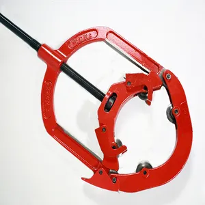 Hand operated safe hinged pipe cold cutter tool for 6-8 Inches Water/Oil/Gas metal pipe