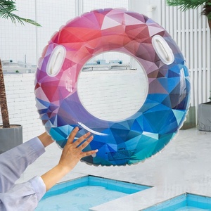 B01 R niños inflable diamante natación bebé flotador piscina juguetes anillo de natación inflable bebé nadar flotador flotante - Product Image 4