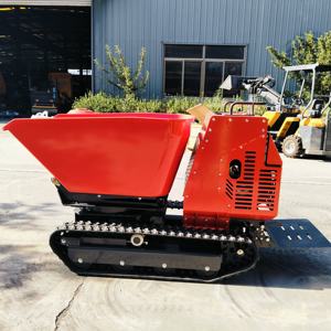 รถบรรทุกไฮดรอลิกขนาดเล็ก1200กก. สินค้าใหม่รถบรรทุกคอนกรีตแบบมีรางได้เองรถขนดินส่วนประกอบแกนเครื่องยนต์ตีนตะขาบมีประสิทธิภาพ - Product Image 6