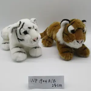 Mainan harimau binatang lembut boneka kehidupan nyata