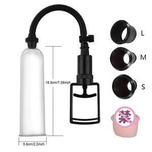 SY Electric Male Penis Stimulator with Vacuum <b>Pump</b> for Enlargement 100% Waterproof Real Sex Feel Masturbation Tool - Product Image 6