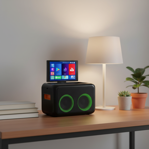 ลำโพงวูฟเฟอร์5นิ้ว2ทาง60วัตต์แบบชาร์จไฟได้, ลำโพงสำหรับเด็กระบบ Android 13แบบในตัว - Product Image 6