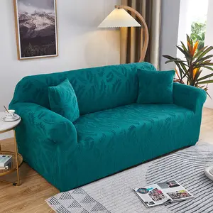 Sarung Sofa Damask Jacquard Populer, Pelindung Furnitur Melar Tinggi untuk Kursi Berlengan Di Ruang Tamu untuk Anak-anak, Sarung Sofa Hewan Peliharaan