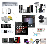 Système d'automatisation de la maison intelligente 2025 4 pouces Écran tactile Wifi Application Tuya Passerelle Zigbee Panneau de commande EU Compatible Tuya Smart Life