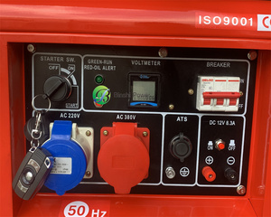 5KW 5.5KW 6KW 8KW im lặng 3 giai đoạn AC DC kép nhiên liệu Máy phát điện đặt Xăng khí đốt tự nhiên Xăng Propane LPG Máy phát điện - Product Image 3