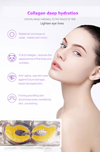 Masque pour les yeux en cristal de collagène Papillon Cercles noirs Enlever les poches Anti-âge Masque pour les yeux anti-rides Soin de la peau - Product Image 6