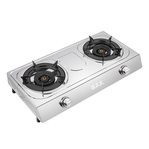 Quemador de llama de inyección directa doble Estufa de gas Diseño de ahorro de espacio con perillas de seguridad y cocina de gas portátil de Encendido automático - Product Image 4