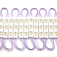 Module LED 12V Haute Luminosité DC 12V 1.5W 3LED Haute Qualité Étanche Extérieur Blanc pour Enseigne Lumineuse