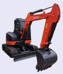 Pelles sur chenilles HITACHI d'occasion certifiées CE avec godet hitachiZX50 mini pelles 5 TON à vendre machines japonaises - Product Image 1