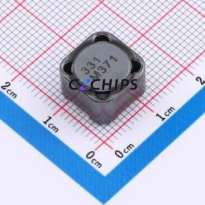 CDRH127/LDNP-331MC ตัวเหนี่ยวนำไฟฟ้าแบบ SMD-4P, ขนาด 12x12 มม. ( ค่าความเหนี่ยวนำ: 330uH ) ( ความแม่นยำ: 20% กระแสไฟฟ้าที่กำหนด: 1.2A ) - Product Image 1
