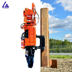 Excavadora Vibro Hammer 20 Ton Alto rendimiento para la conducción de pilas de cimentación - Product Image 3