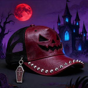 Halloween Trucker mũ tùy chỉnh nhà sản xuất chất lượng cao Thiết kế của riêng bạn - Product Image 6