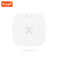 Détecteur de présence intelligent Tuya WiFi 2.4G à détection respiratoire, montage mural latéral, portée 0-8M, USB 5V PST-ZY-M100-S