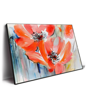 Personalizado impreso moderno Rosa peonía Floral Bloom lienzo arte pintado <span class=keywords><strong>al</strong></span> óleo pared <span class=keywords><strong>flores</strong></span> decorativas cuadros - Product Image 4
