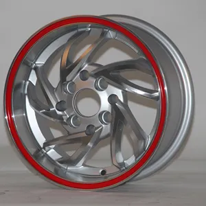Алюминиевый обод EZW XH148, красные автомобильные белые диски, автомобильные колесные диски