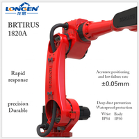 Robot industriel à 6 axes BORUNTE avec boîte de vitesses et moteur, manutention automatique, palettisation, capacité de charge de 20 kg, entraînement servo-électrique