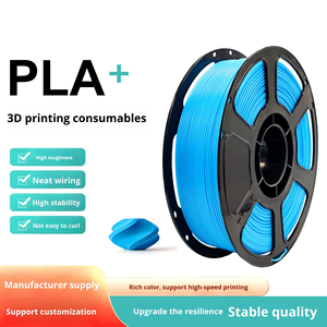 Filament PLA Plus 3D haute résistance, matériaux d'impression multifonctions, prix d'usine, fournitures pour imprimantes 3D, PLA+ bleu ciel - Product Image 1