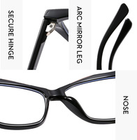 Lunettes TR90 Catey bon marché avec filtre anti lumière bleue pour femmes