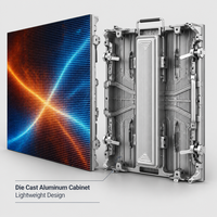 Pantalla LED 4K para Exteriores P6 de Alquiler para Escenarios, 120Hz Ultra Alta Frecuencia de Actualización, IP65 Impermeable, Panel de Video LED Ligero de Aluminio Fundido a Presión