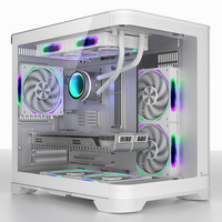 MATX Gaming-Computergehäuse Gaming-PC-Gehäuse Boitier PC Gaming Gaming-Gehäuse Mid-Tower ATX-Gehäuse PC-Gehäuse