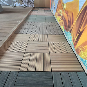 Vente chaude <span class=keywords><strong>en</strong></span> gros, revêtement <span class=keywords><strong>de</strong></span> sol WPC imperméable et antidérapant, nombreuses couleurs personnalisées, pour la décoration intérieure et extérieure - Product Image 5