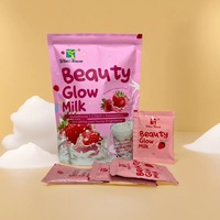 Produits de soin de la peau Wins Town Glow Skin, lait de beauté à la fraise, soin de la peau éclatante, peau blanche et jeune, éclaircissant