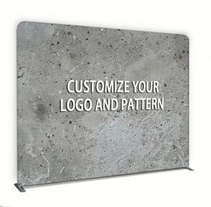 Toile de fond écologique personnalisée de 2,4 m en tissu tendu pour expositions - Product Image 1