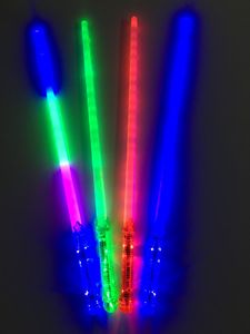 ของเล่นเรืองแสง 30 ดวง ไฟ LED ดาบแสงสีสันสดใสสำหรับเด็ก ดาบอวกาศกระพริบแสง ของเล่นสตาร์วอร์สคลาสสิก ดาบแสง LED - Product Image 1