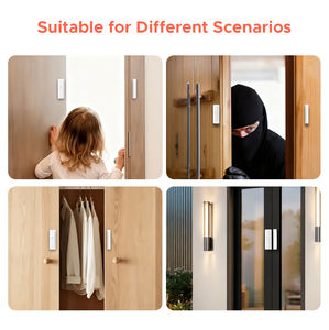 <span class=keywords><strong>Staniot</strong></span> DS300 433MHz Détecteur magnétique sans fil pour porte et fenêtre, avec batterie 10 ans, interrupteur épaissi, alarme antivol domestique - Product Image 5