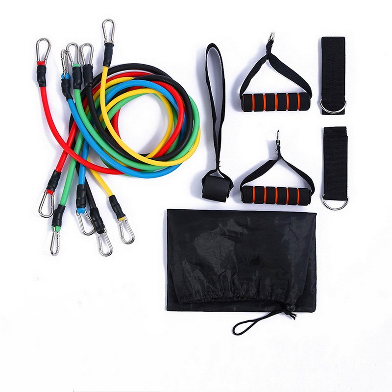 Best exercise 11pcs elastic resistance bands