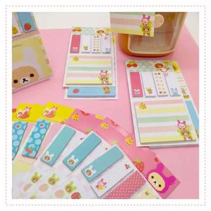 Cute Cartoon Simple Bear Multifunctional Index Tabs Reusable Office Study Supplies Essential <b>Memo</b> <b>Pads</b> for the School Season - Product Image 6