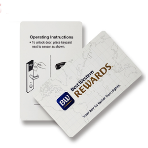 Tarjetas de Acceso Inteligentes para Hotel con Logotipo Personalizado, Resistentes al Agua, de PVC, con Tecnología RFID de 13.56MHz, Frecuencia Clásica 1K, 14443A, Resistentes a la Intemperie - Product Image 4