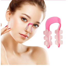 Nasenformer zur Anhebung des Nasenrückens, Nasenkorrektor aus Weichem, Sicherem Silikon, Rosa, Komfortabler Nasenclip, 100 Stück für Frauen und Männer - Product Image 1