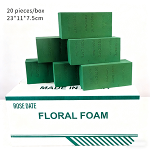 High Quality RTS Strengthen Flower Clay Wet Floral <strong>Foam</strong> Sponge Clay <strong>Florist</strong> Supplies Materials - Product Image 3