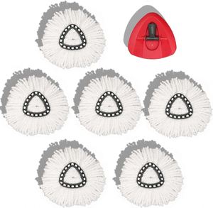 <b>Mop</b> Heads Replacement for Easy Wrin Spin System <b>Microfiber</b> Refills Easy Cleaning <b>Mop</b> Replace Head Cleaning Supplies - Product Image 3