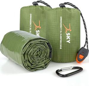 <span class=keywords><strong>Sac</strong></span> <span class=keywords><strong>de</strong></span> <span class=keywords><strong>couchage</strong></span> <span class=keywords><strong>de</strong></span> survie léger <span class=keywords><strong>sac</strong></span> <span class=keywords><strong>de</strong></span> bivouac d'urgence thermique portable pour le camping en plein air - Product Image 1