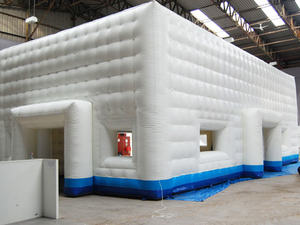 XZ OEM ODM beyaz büyük gösteri küp kare şişme su geçirmez sergi çadırları - Product Image 4