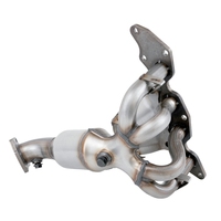 Collecteur d'échappement à montage direct avec catalyseur intégré pour Ford Mustang 5.0L V8 2015-2023