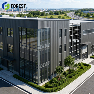 Atelier à structure métallique à longue portée, écologique, grand espace, installation rapide, solution tout-en-un pour entrepôt et appartement - Product Image 1