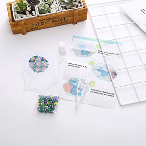 Factory Direct Sale DIY Craft Educational Toys 5mm <b>Puzzle</b> Easter Eggs Mixed Water Perler & Auqa Fuse Beads Sticky Beads for Kids - Product Image 4