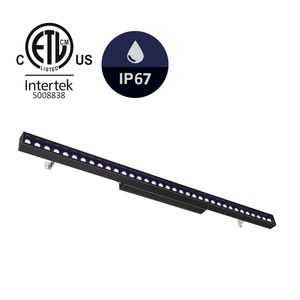 Durable Aluminio Exterior Doble capa IP67 DMX512 RGBW <span class=keywords><strong>Proyecto</strong></span> 72W Super Power LED Arandela de pared con múltiples ángulos de haz - Product Image 2