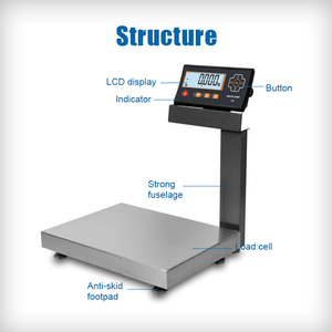 Fabricant professionnel Poids Compacte <span class=keywords><strong>Balance</strong></span> Plate-Forme Électronique - Product Image 3