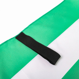 Telo da <span class=keywords><strong>spiaggia</strong></span> e sportivo in <span class=keywords><strong>velluto</strong></span> a doppio lato in microfibra ad asciugatura rapida e con protezione solare a righe con copertina stampata - Product Image 2