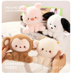 Juguetes de Peluche Personalizados, Lindos Animales de Peluche, Mini Compañero de Escritorio para Aliviar el Estrés, Regalo de Cumpleaños Bordado - Product Image 6