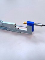 Vente directe d'usine Xidetech, amortisseur bipolaire à vide ultra-fin de type guide de cylindre à lame à roulement à billes en aluminium