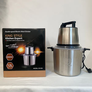 เครื่องบดยำขายดี ขนาด 10 ลิตร 12 ลิตร 15 ลิตร เครื่องปั่นฟูฟู เครื่องบดเนื้อไฟฟ้า สำหรับใช้ในครัวเรือน ความจุขนาดใหญ่ - Product Image 1