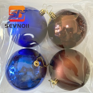 Pallina di Natale Artigianale in Plastica da 10 cm con Finitura Lucida/Satinata/Semi-Lucida, Decorazione da Appendere Stampata in Offset - Product Image 5