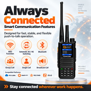 Radio de communication portable POC avec carte SIM 4G LTE longue portée, portée illimitée de 3000 miles, talkie-walkie, téléphone - Product Image 4