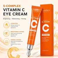 Crème pour les yeux à la vitamine C et à la nicotinamide pour éliminer les cernes, nourrissante, hydratante et raffermissante